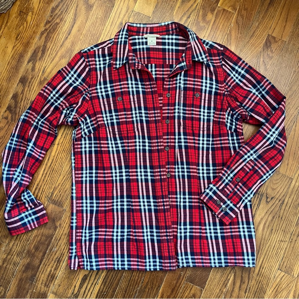 Flannel button up
